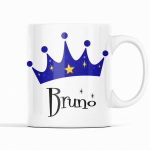 Taza Corona azul