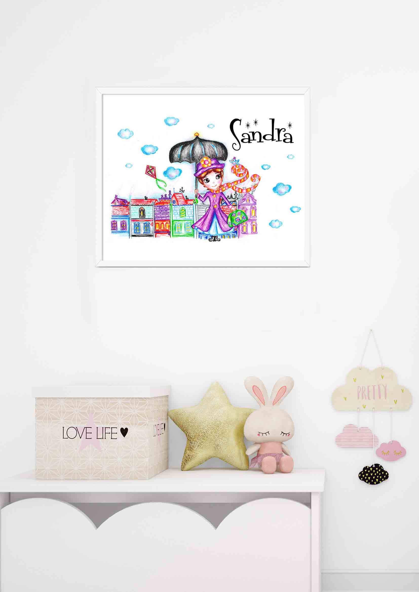 Lámina Mary Poppins