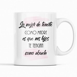 Taza Mamá Acuarela