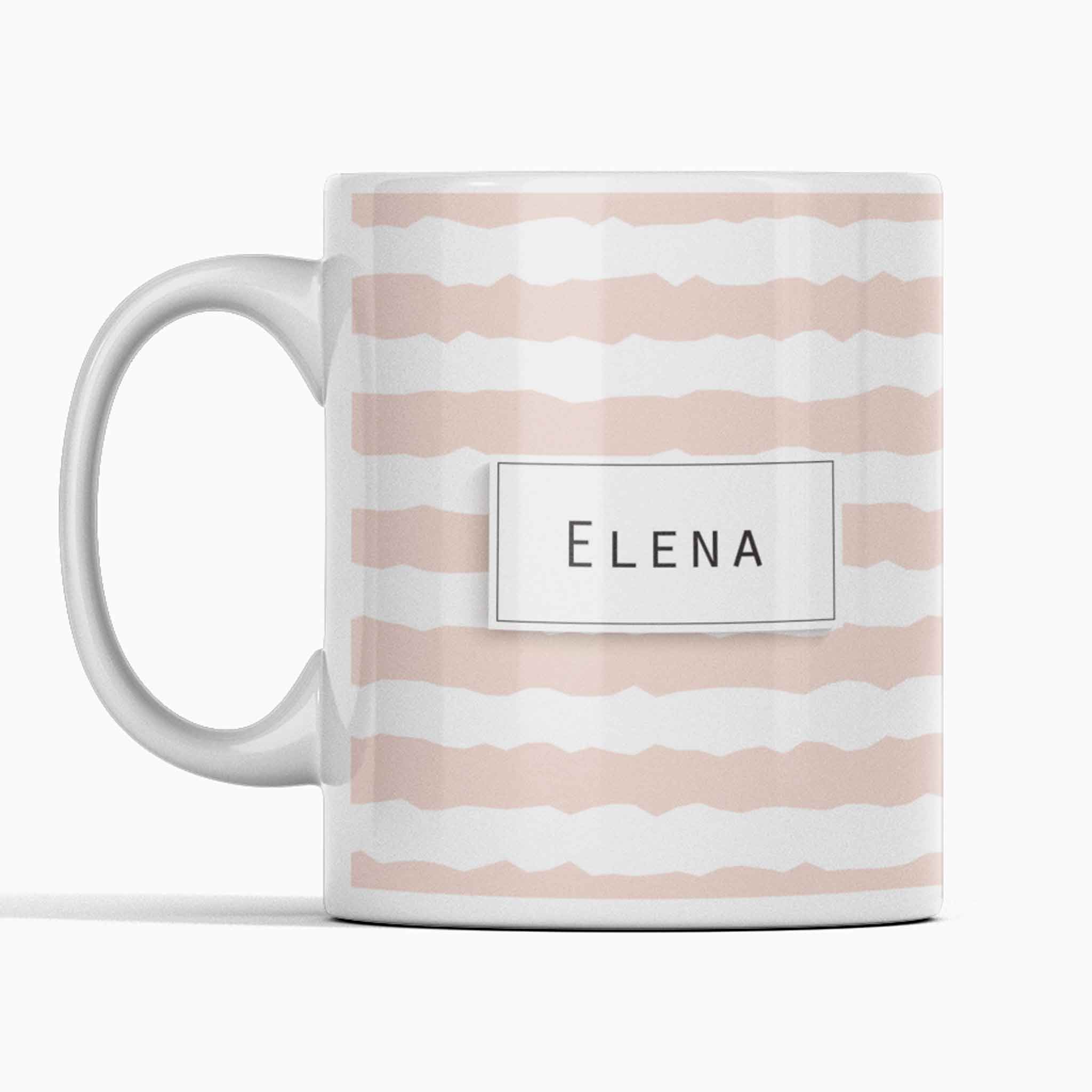 Taza Rayas Rosa - Imagen 3