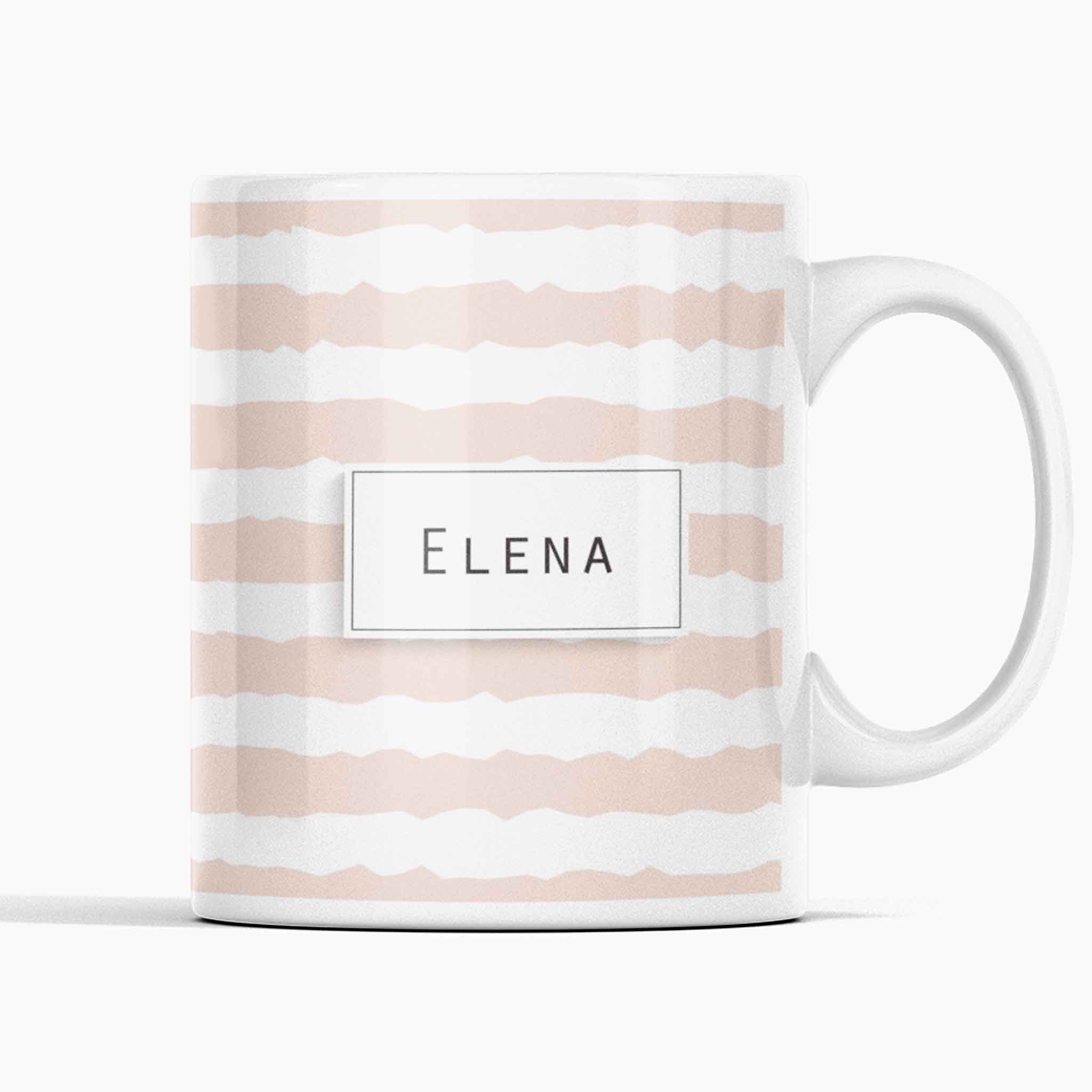 Taza Rayas Rosa - Imagen 2