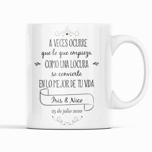 Taza Boda Lo mejor de tu vida