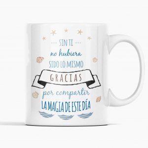 Taza Boda Gracias por venir