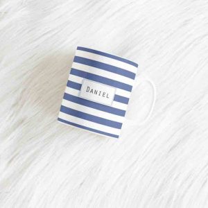 Taza Líneas Azules